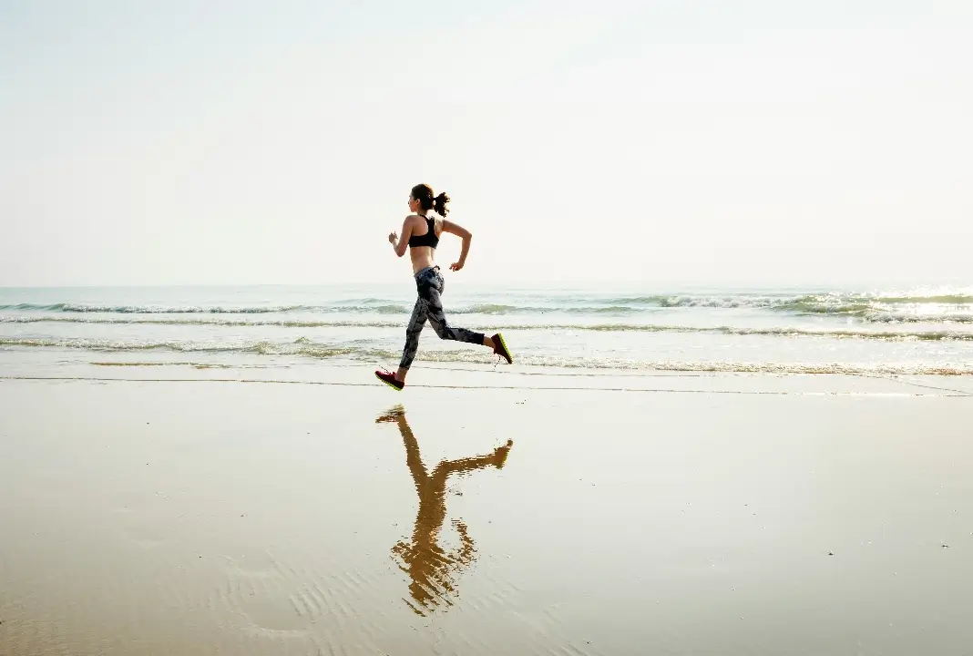 Beach runner image